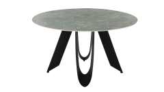 Round Green Ceramic Dining Table