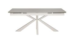 Taupe Ceramic Color Rectangle Dining Table