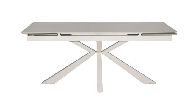 Taupe Ceramic Color Rectangle Dining Table