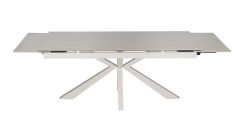 Taupe Ceramic Color Rectangle Dining Table