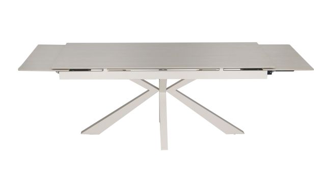 Taupe Ceramic Color Rectangle Dining Table