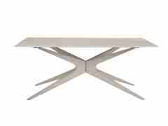 New Taupe Color Ceramic Dining Table
