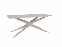 New Taupe Color Ceramic Dining Table