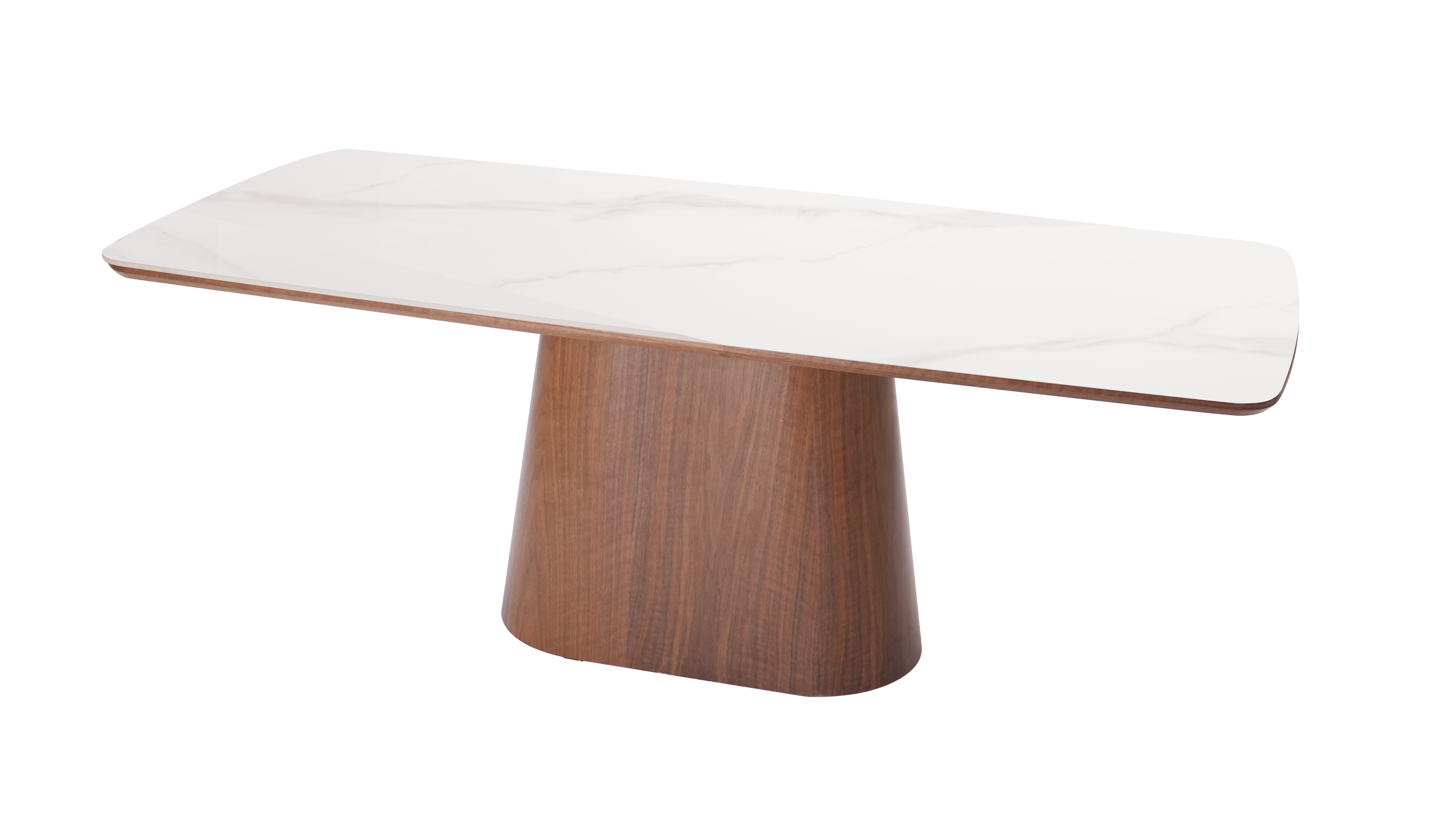 2M Oval MDF and Ceramic Table