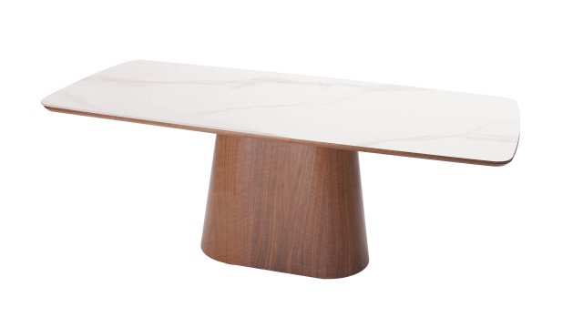 2M Oval MDF and Ceramic Table