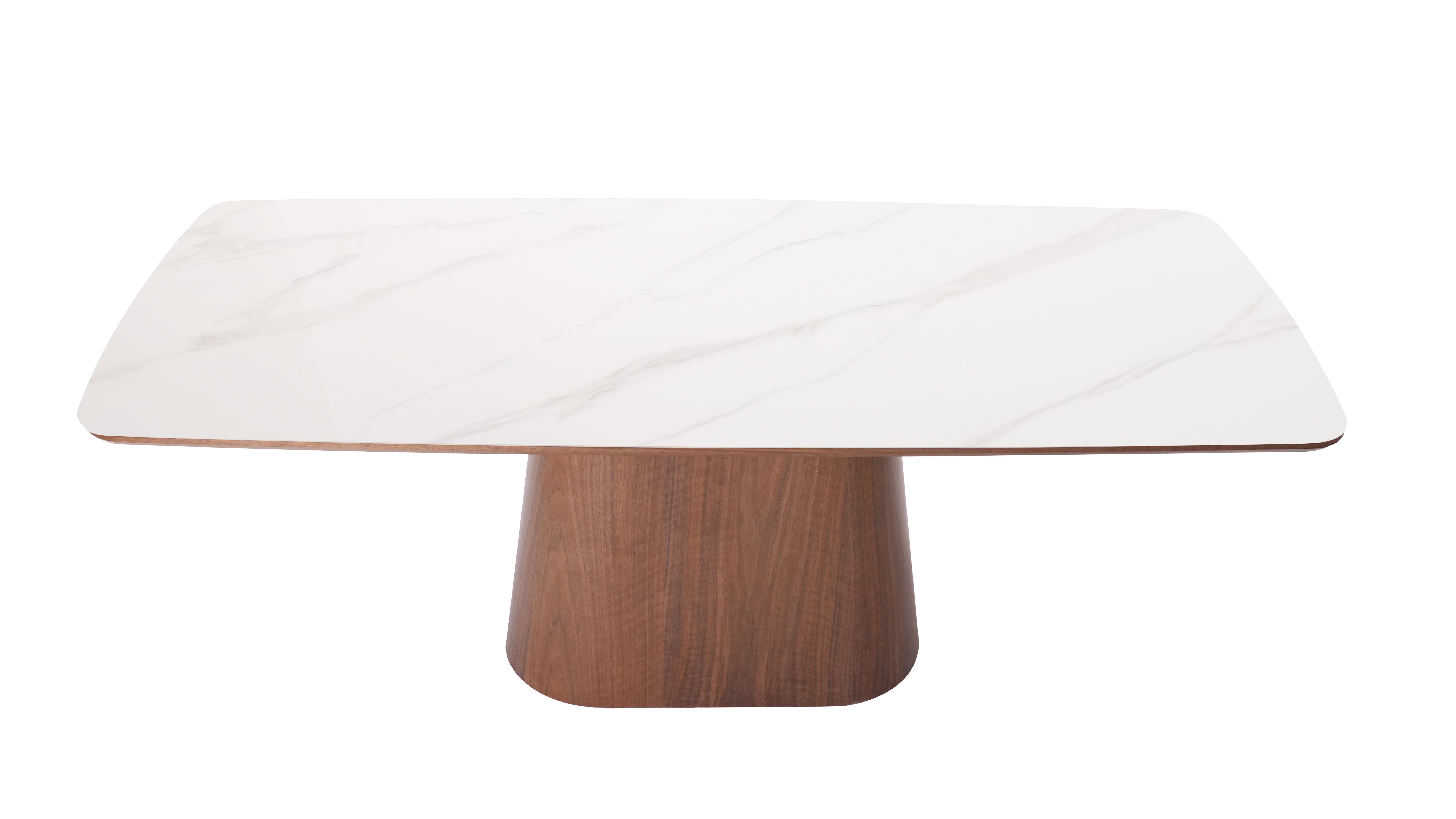 2M Oval MDF and Ceramic Table