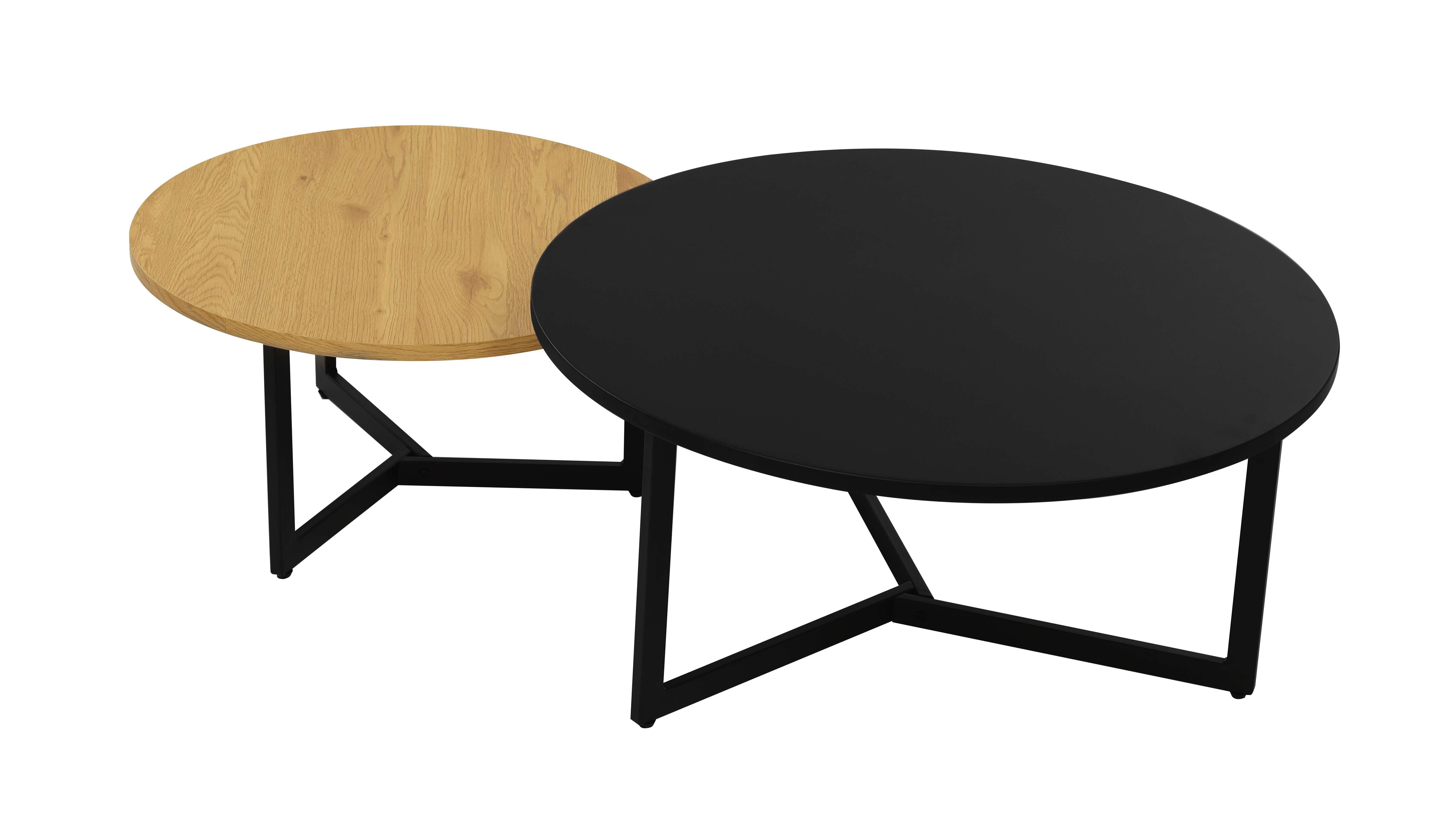 two-color design coffee table