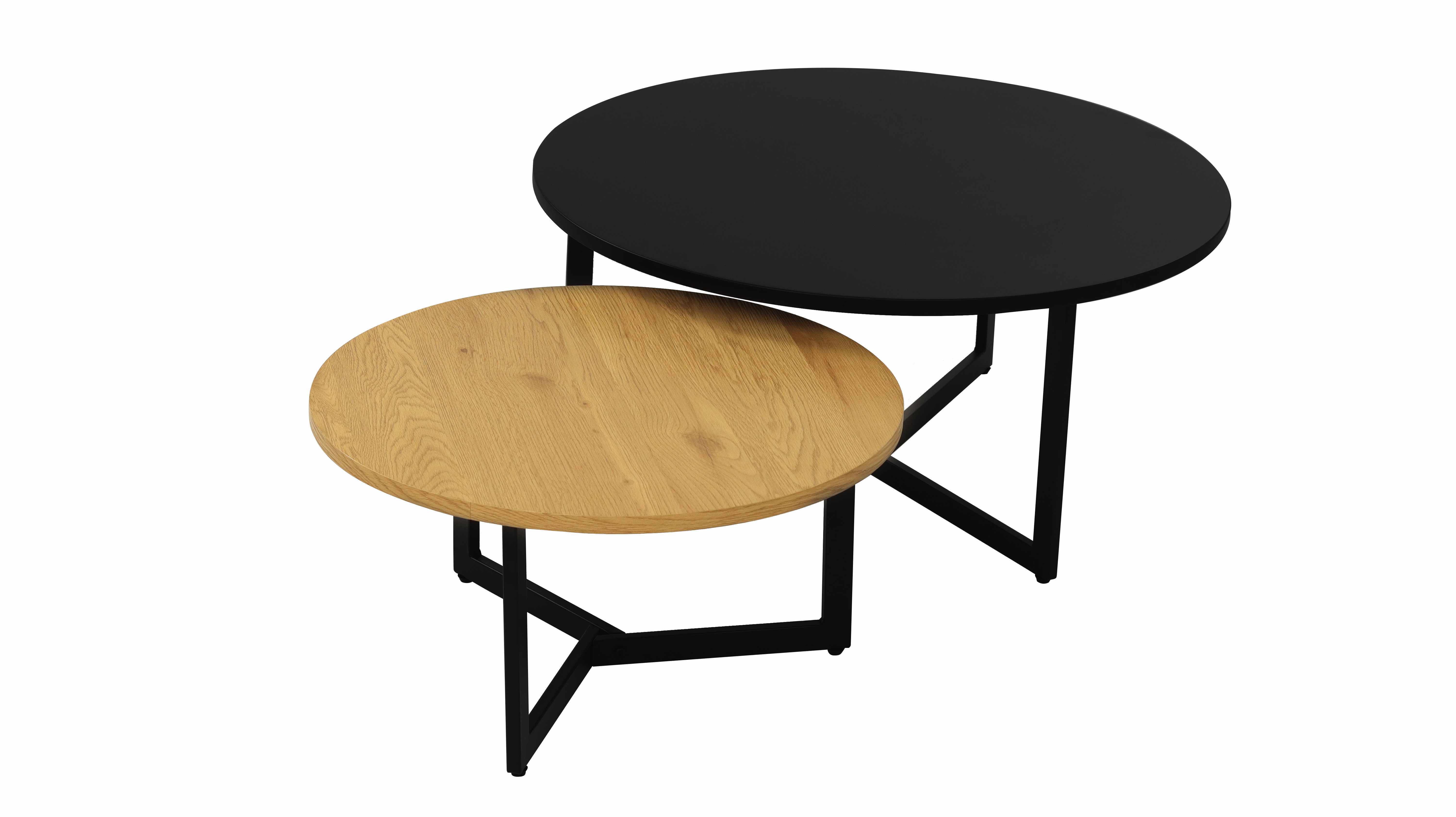 two-color design coffee table