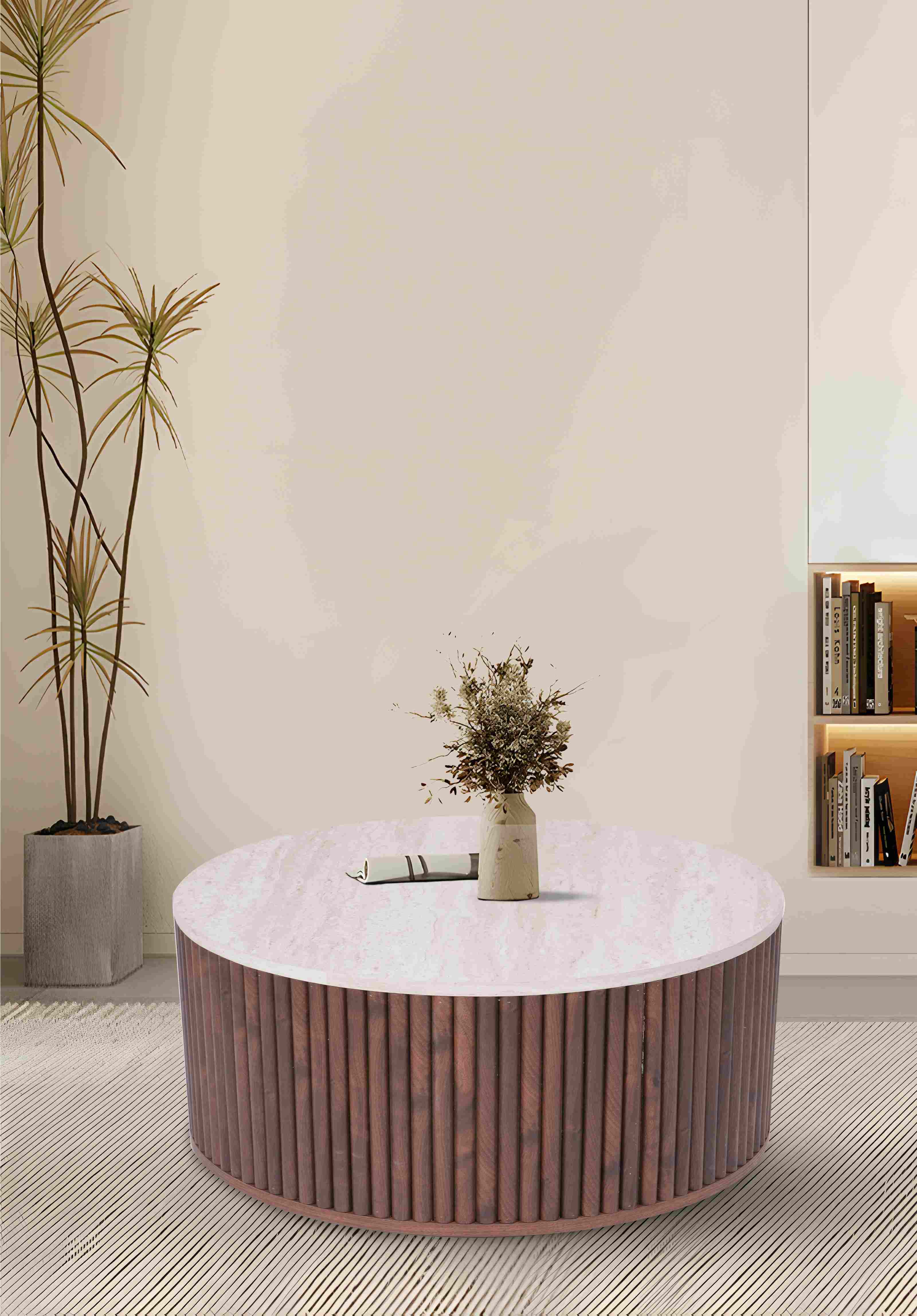New ceramic color coffee table
