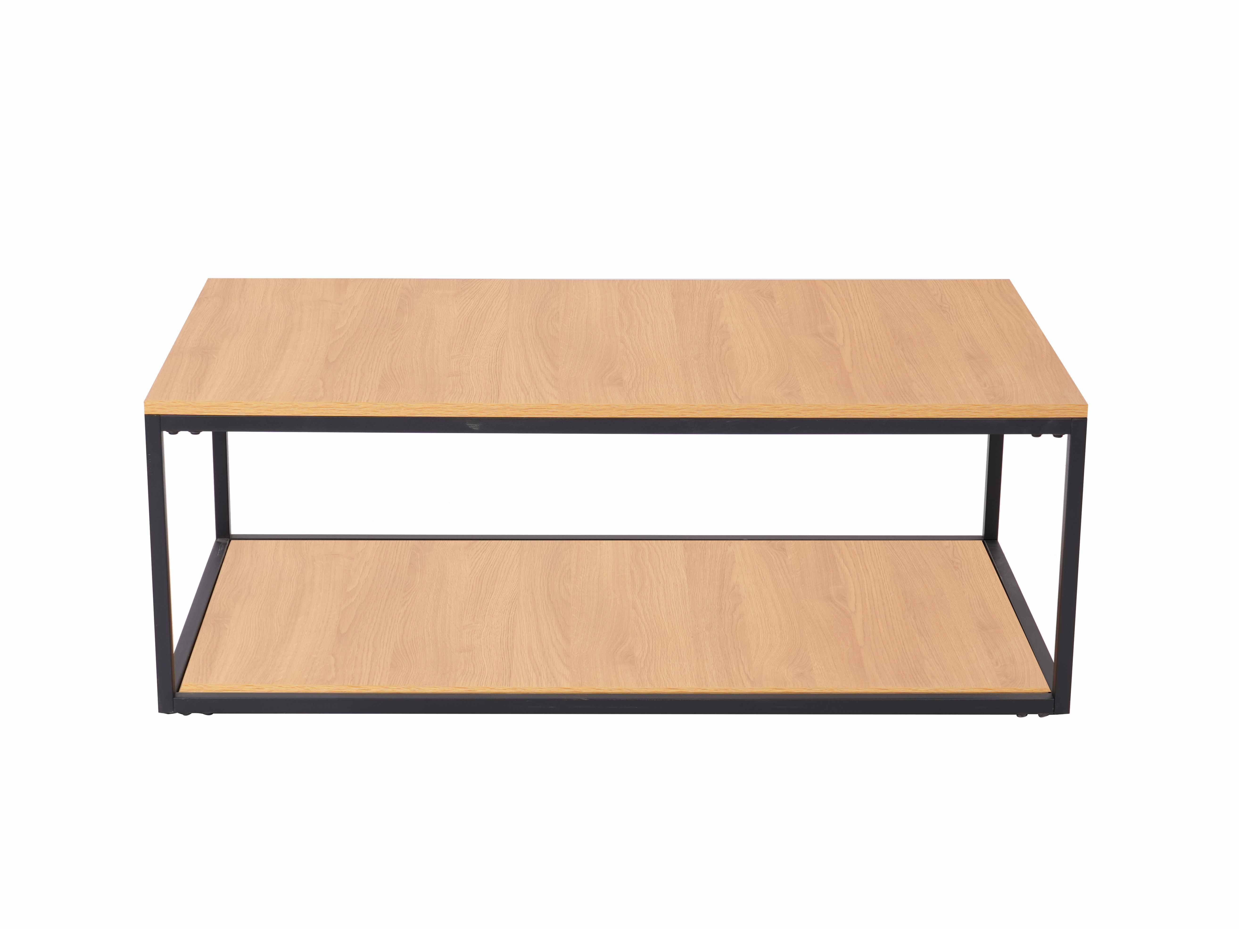 Ash color double space coffee table