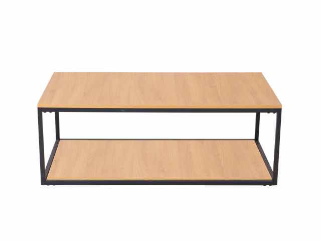 Ash color double space coffee table