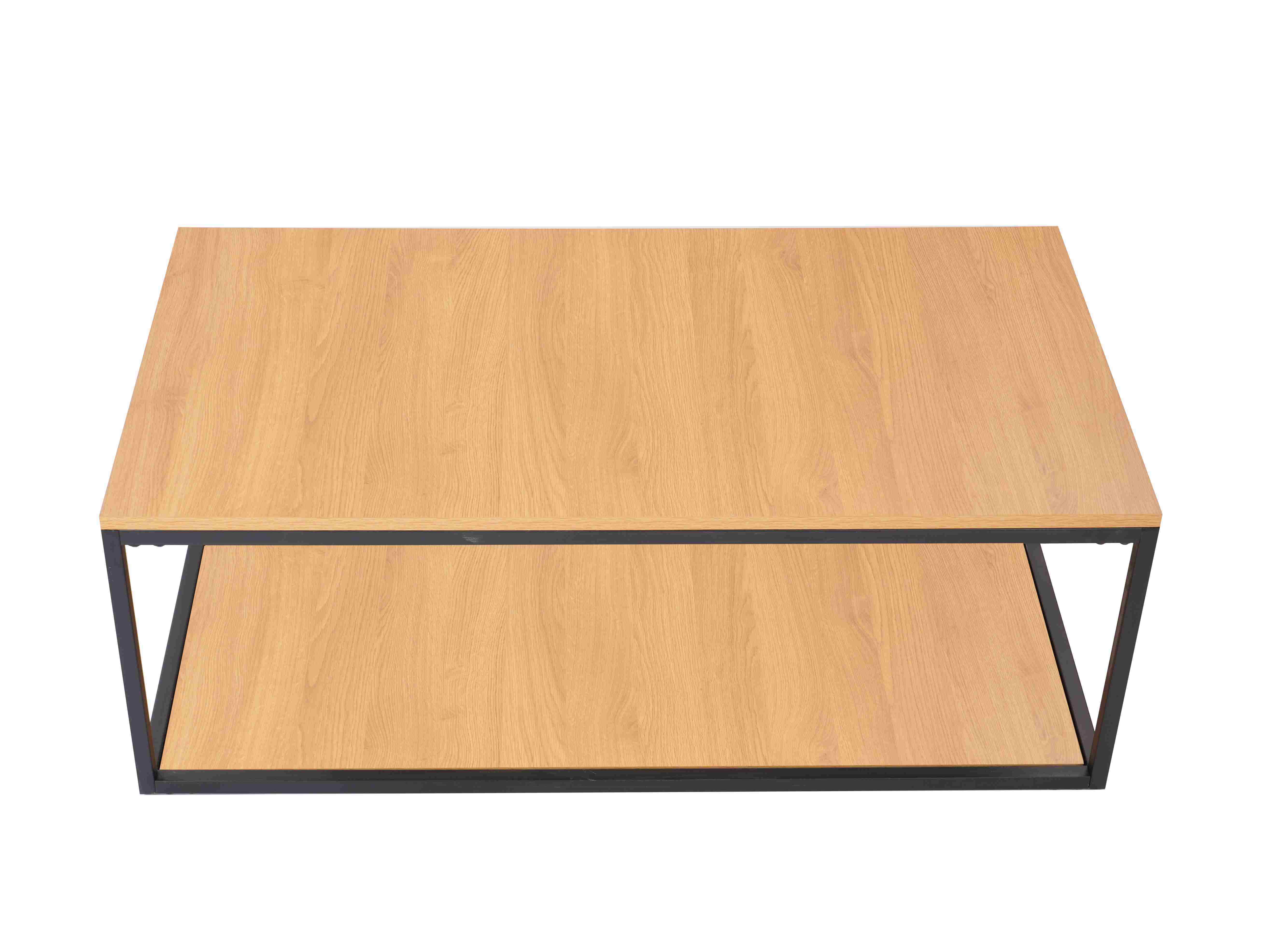 Ash color double space coffee table
