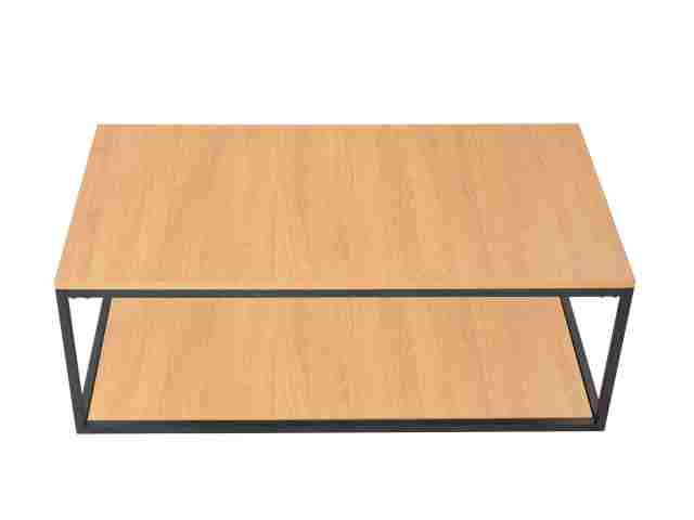 Ash color double space coffee table