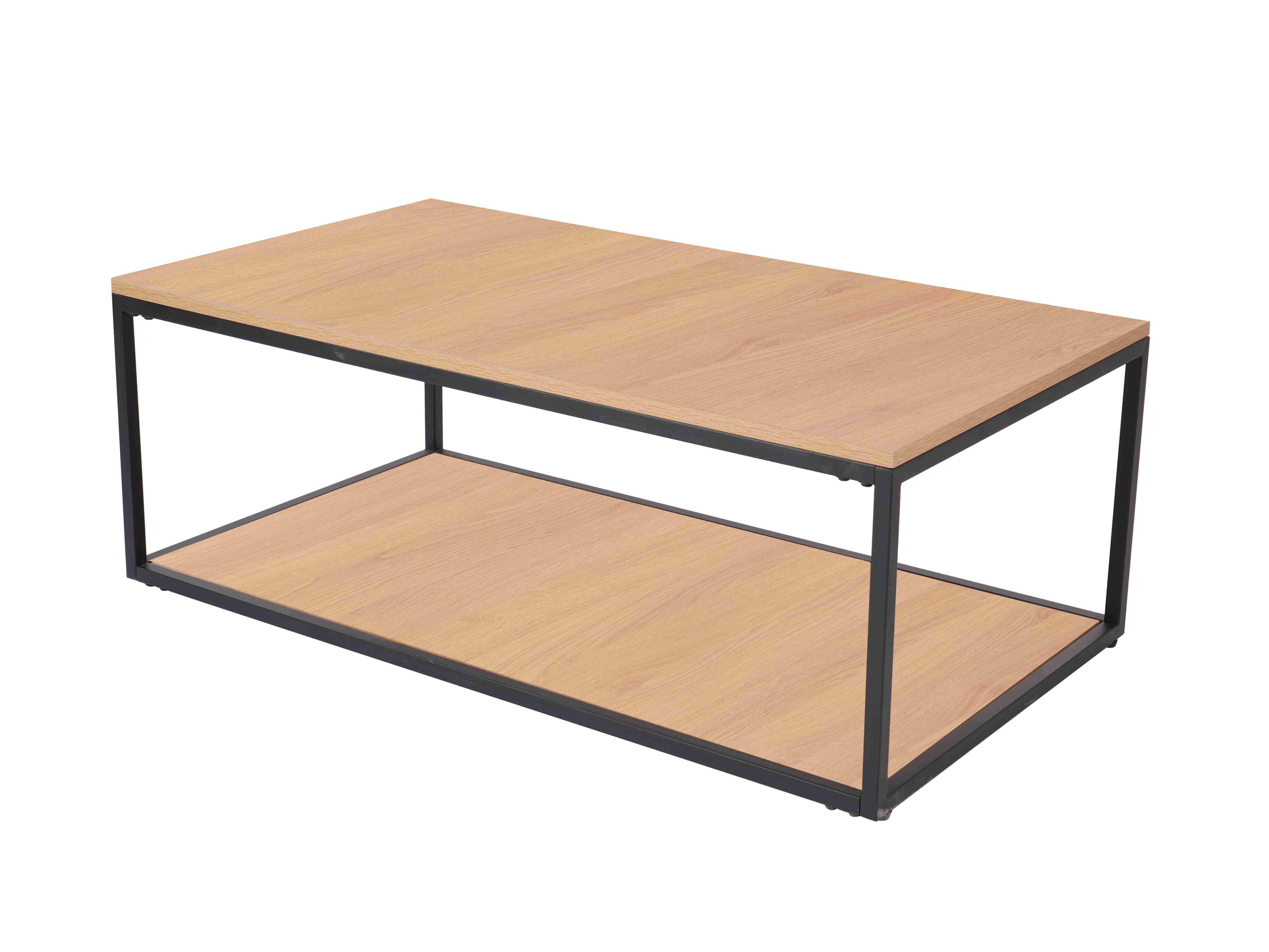 Ash color double space coffee table