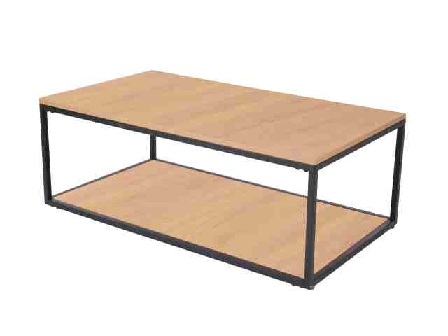 Ash color double space coffee table