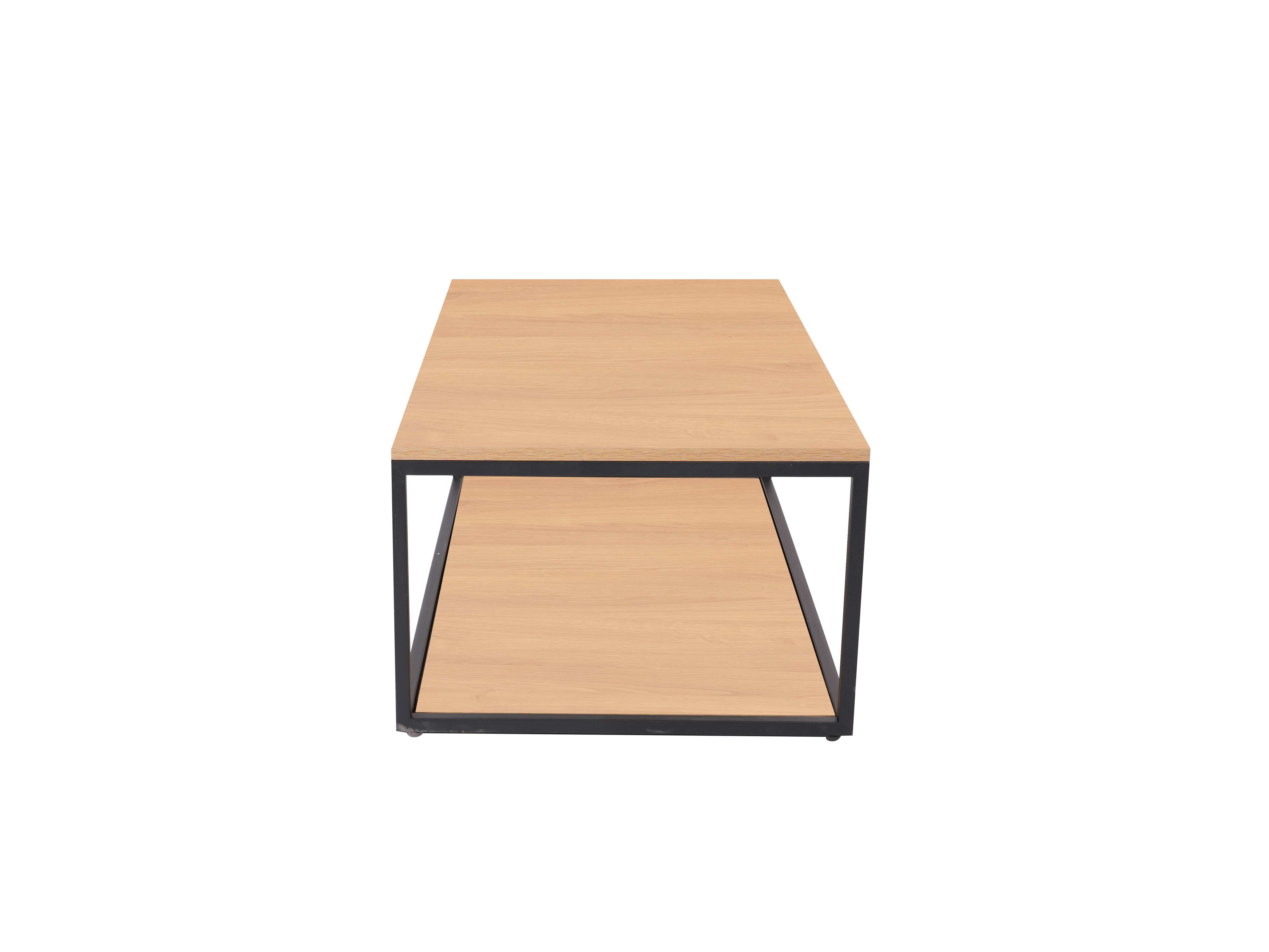 Ash color double space coffee table