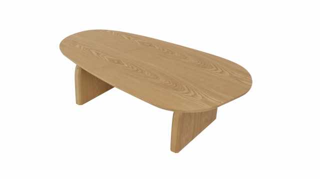 Ash wood Coffee Table with MDF inside