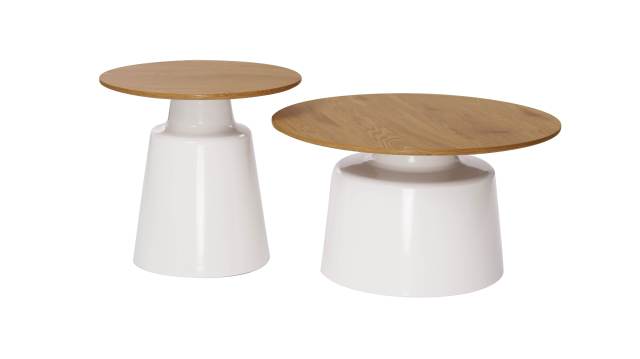 New develop Coffee table with wood top and metal base