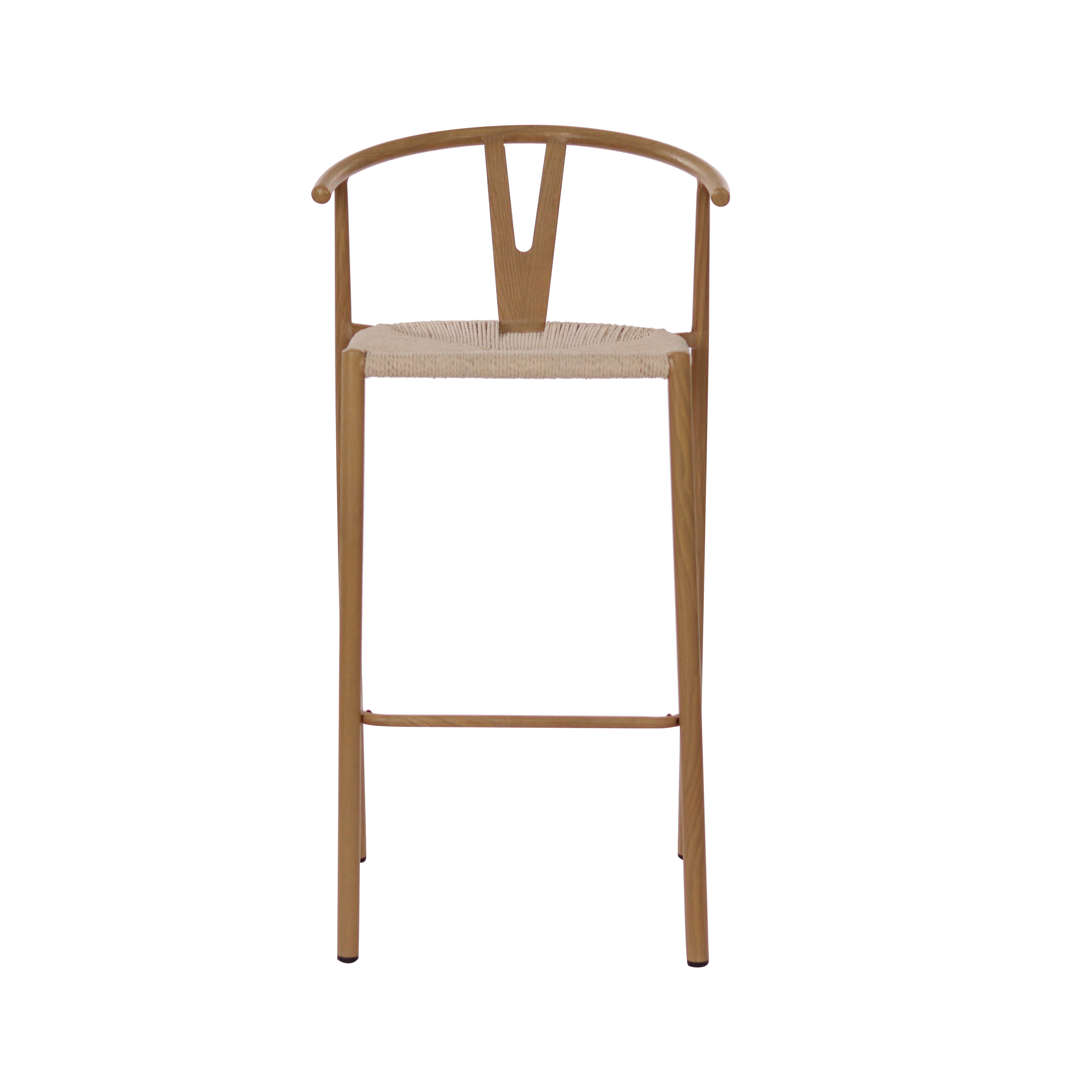 Rattan modern bar stool
