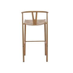 Rattan modern bar stool