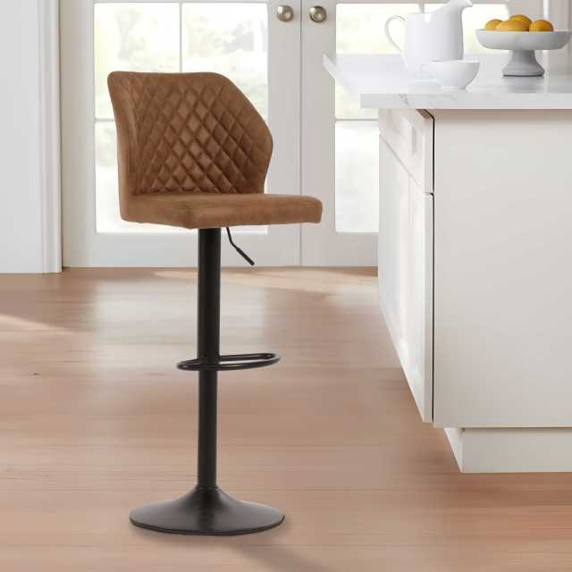 Bar stools with adjustable height
