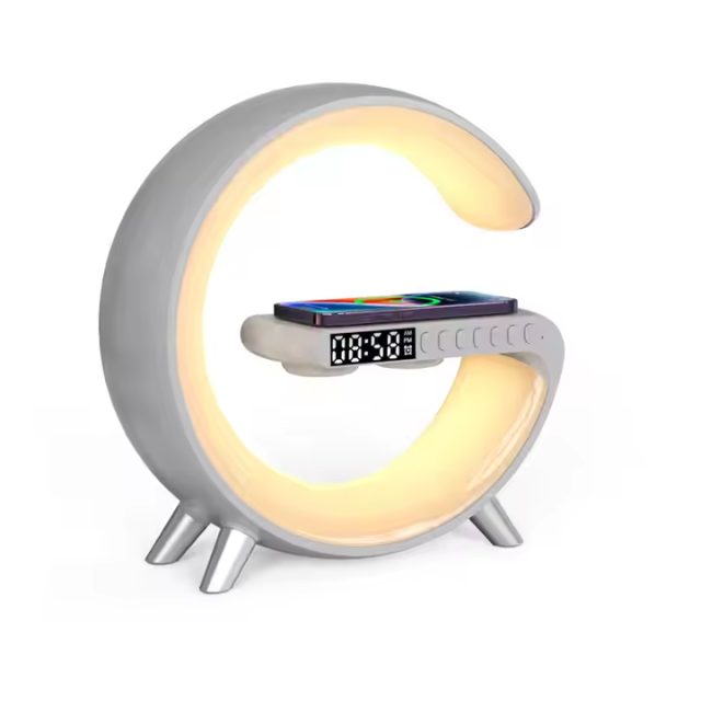 AI音响台灯-月亮款