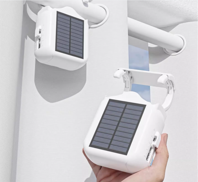 电动窗帘-太阳能款