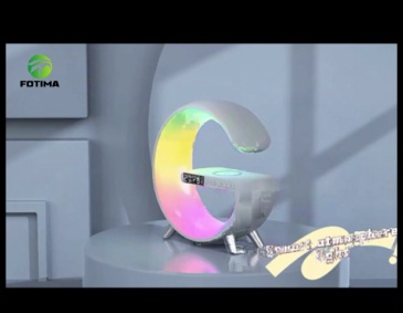 AI音响台灯-月亮款