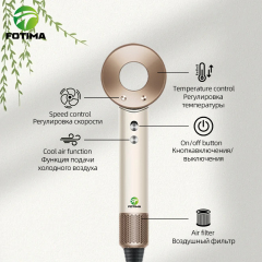 FOTIMA White Gold Hair Dryer