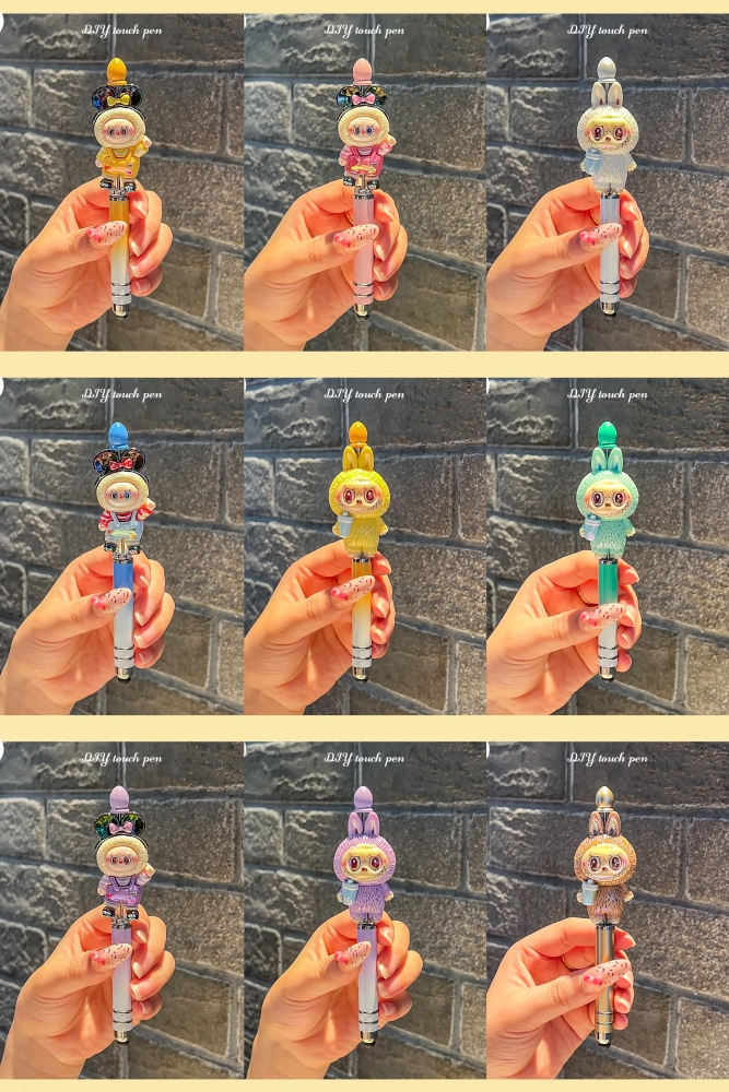 Labu Screen Touch Pen Gel Pen 30pcs Mix