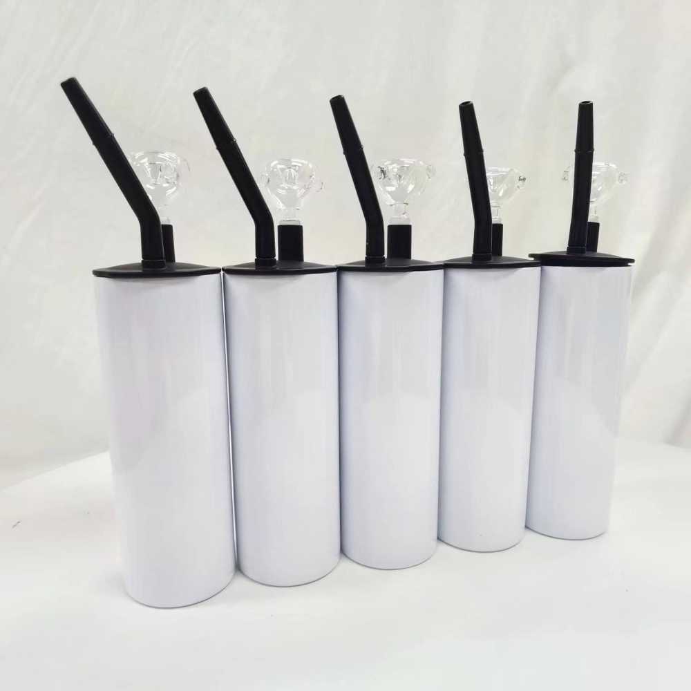 US warehouse 20 oz hookah tumblers press lid screw lid