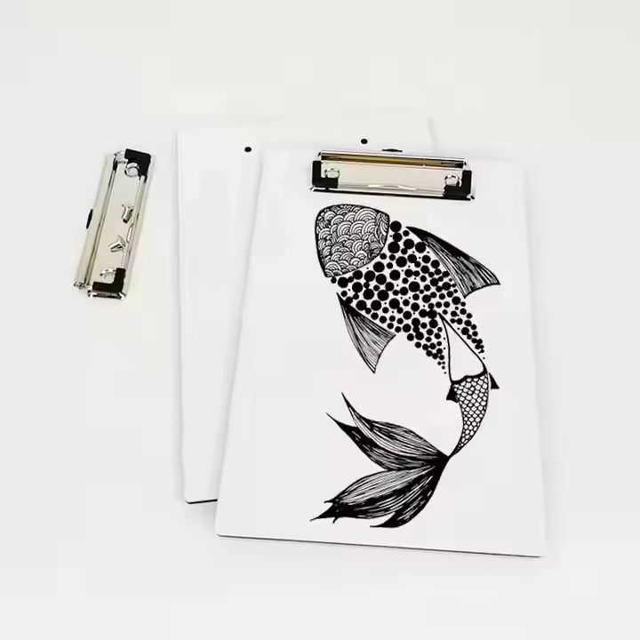 A4 Sublimation Clipboard Double Side Sublimation US Warehouse Ready to Ship 20pcs