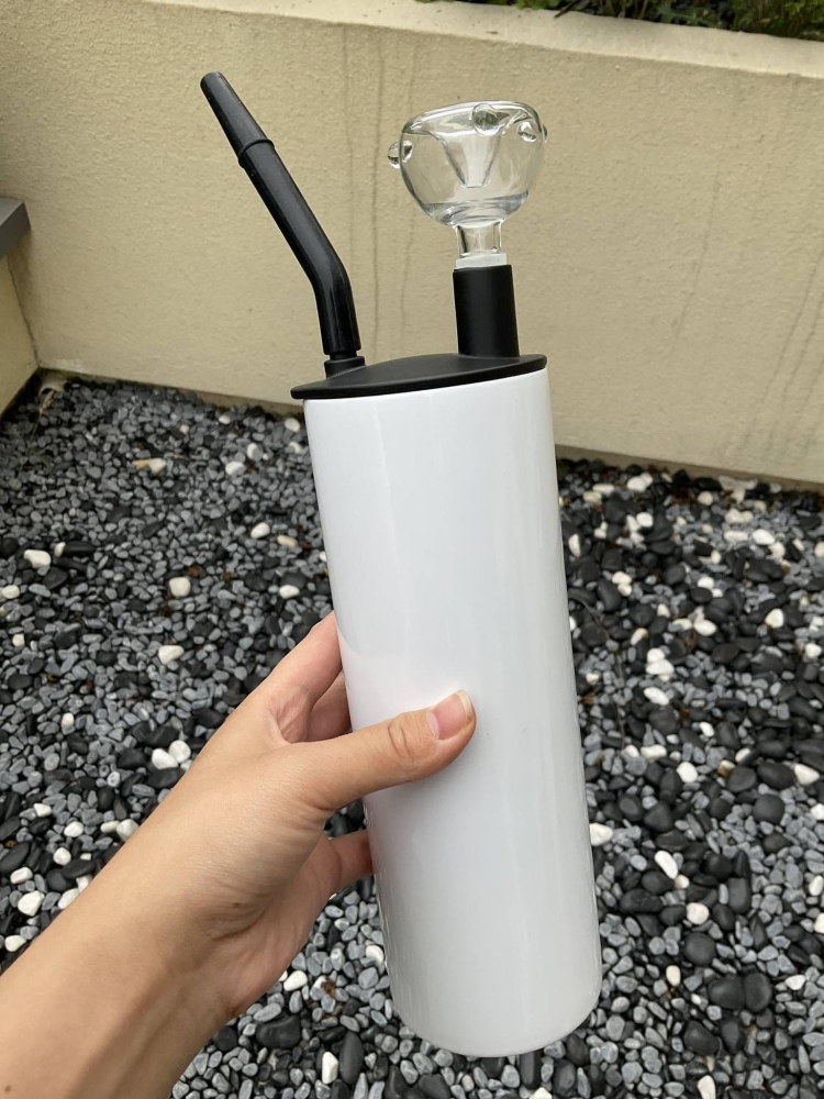 20oz Sublimation Hookah Tumbler with Press on/ Twist on Lids