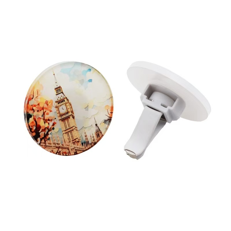 Car air outlet sublimation aromatherapy decoration (Lavender scent)