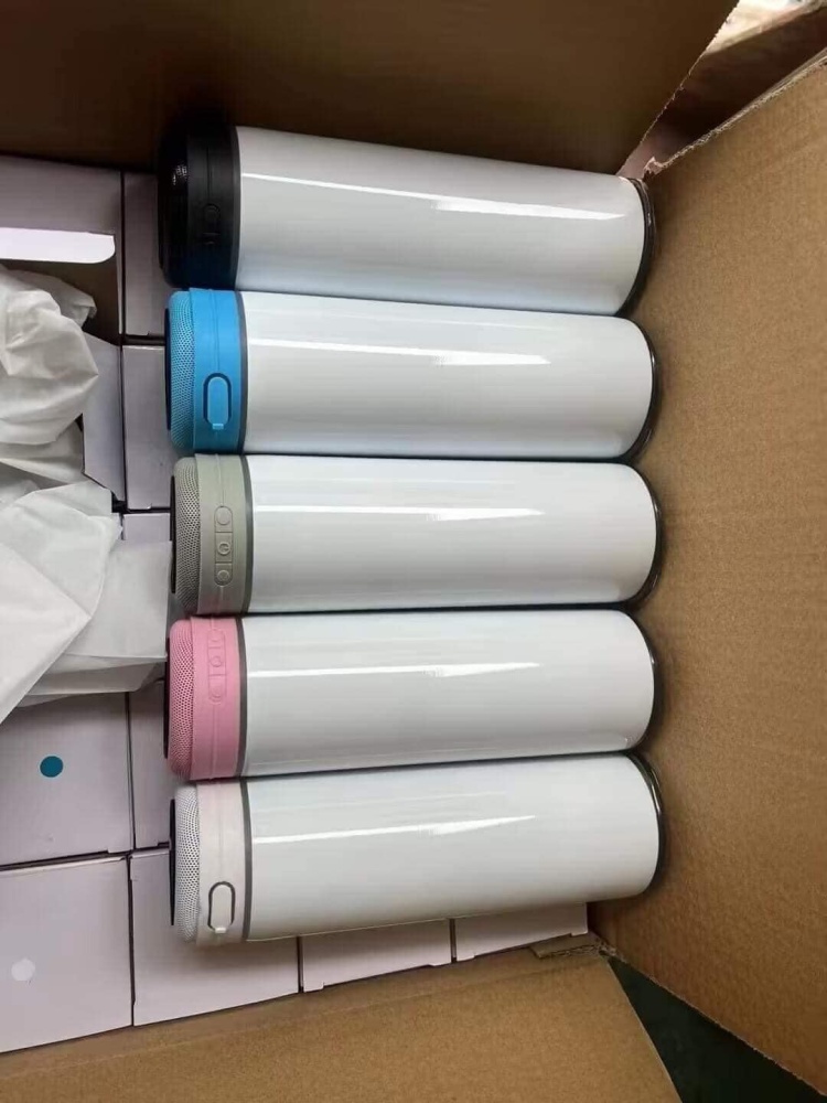 US warehouse 20 Speaker White tumblers for sublimation