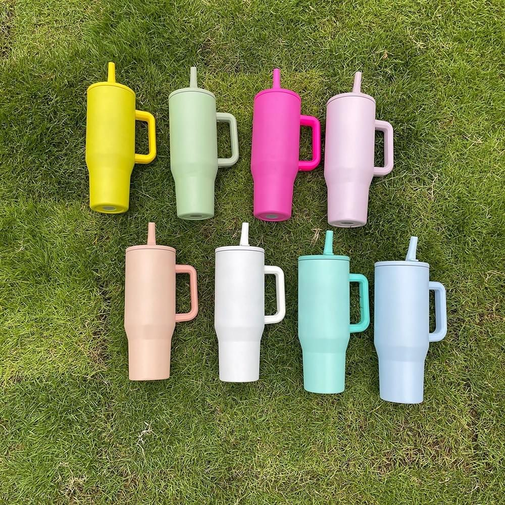 40oz LeakProof Macaron Style Tumbler