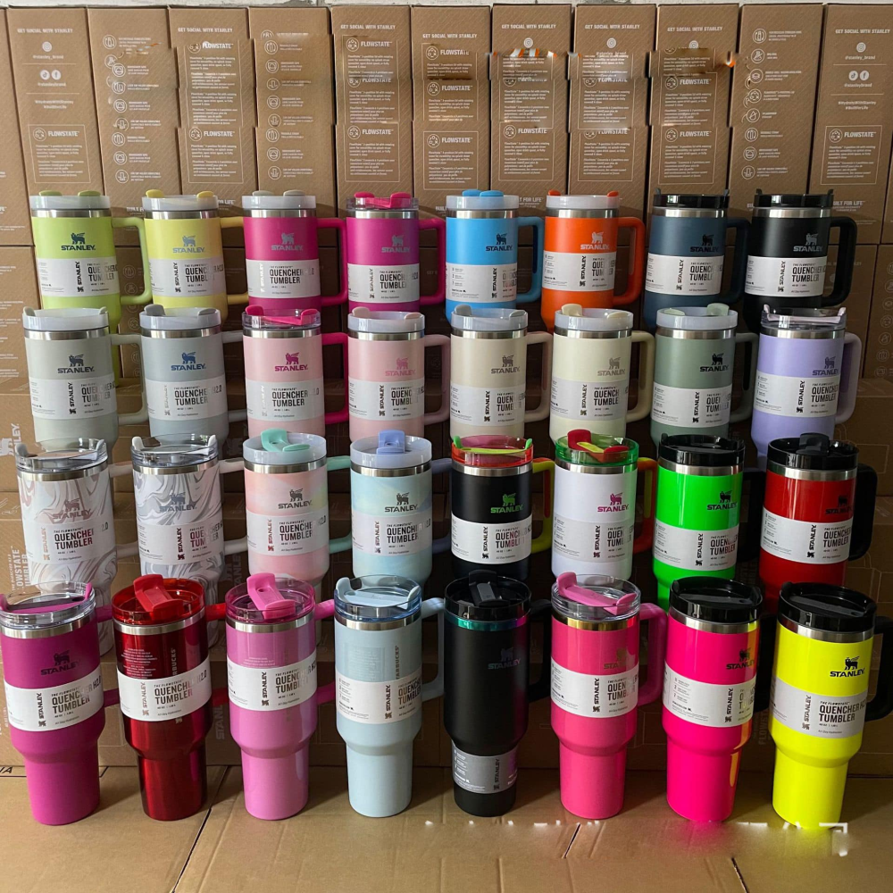 40oz cups with logo print China warehouse 20pcs