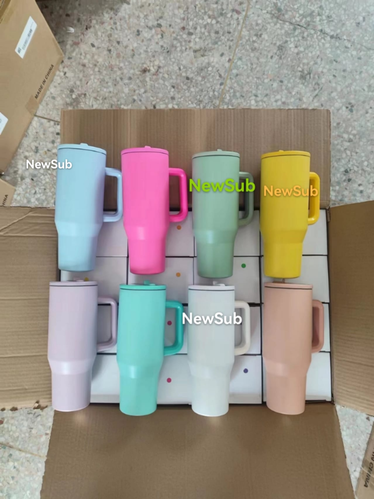 40oz LeakProof Macaron Style Tumbler