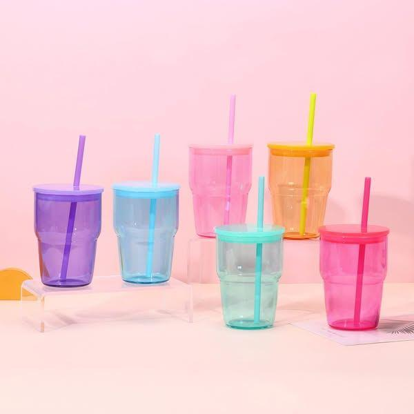 12oz Jelly Glass Mix Color 25pcs