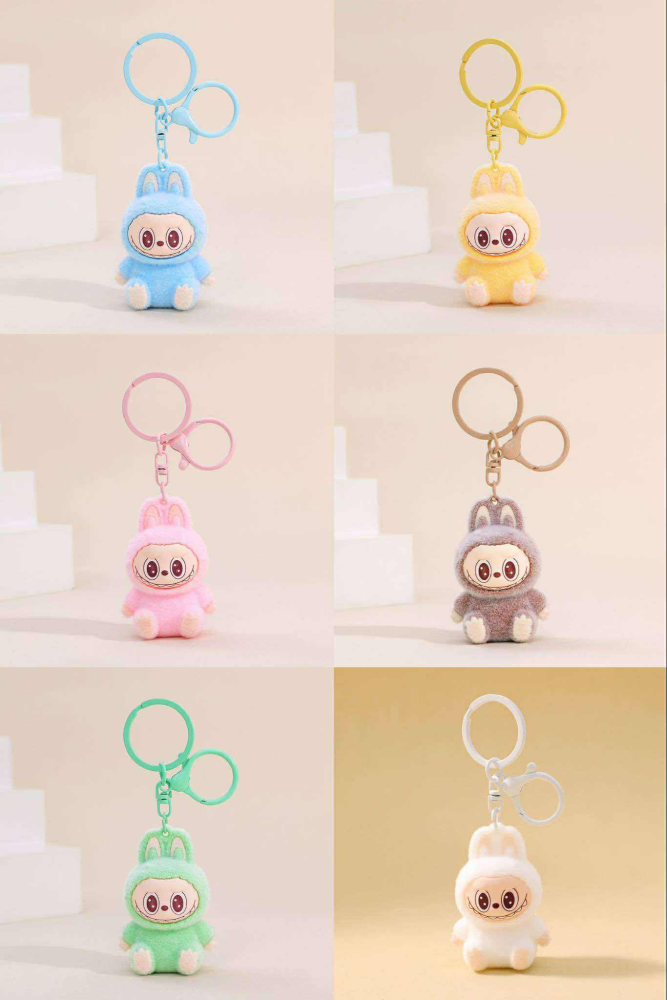 China warehouse labubu keychains