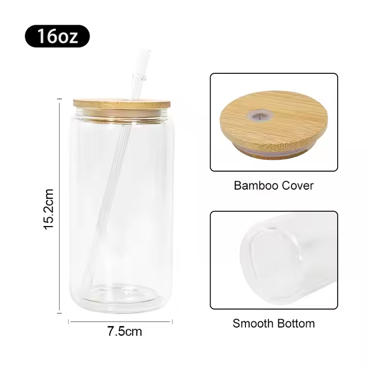 16oz Outer Layer 12oz Capacity Glass Snow Globe 25pcs