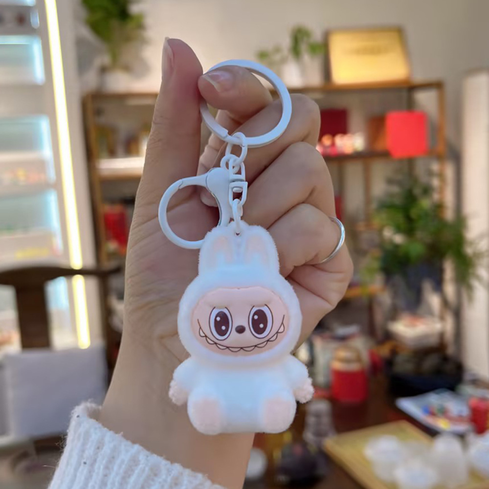 China warehouse labubu keychains Mix Color
