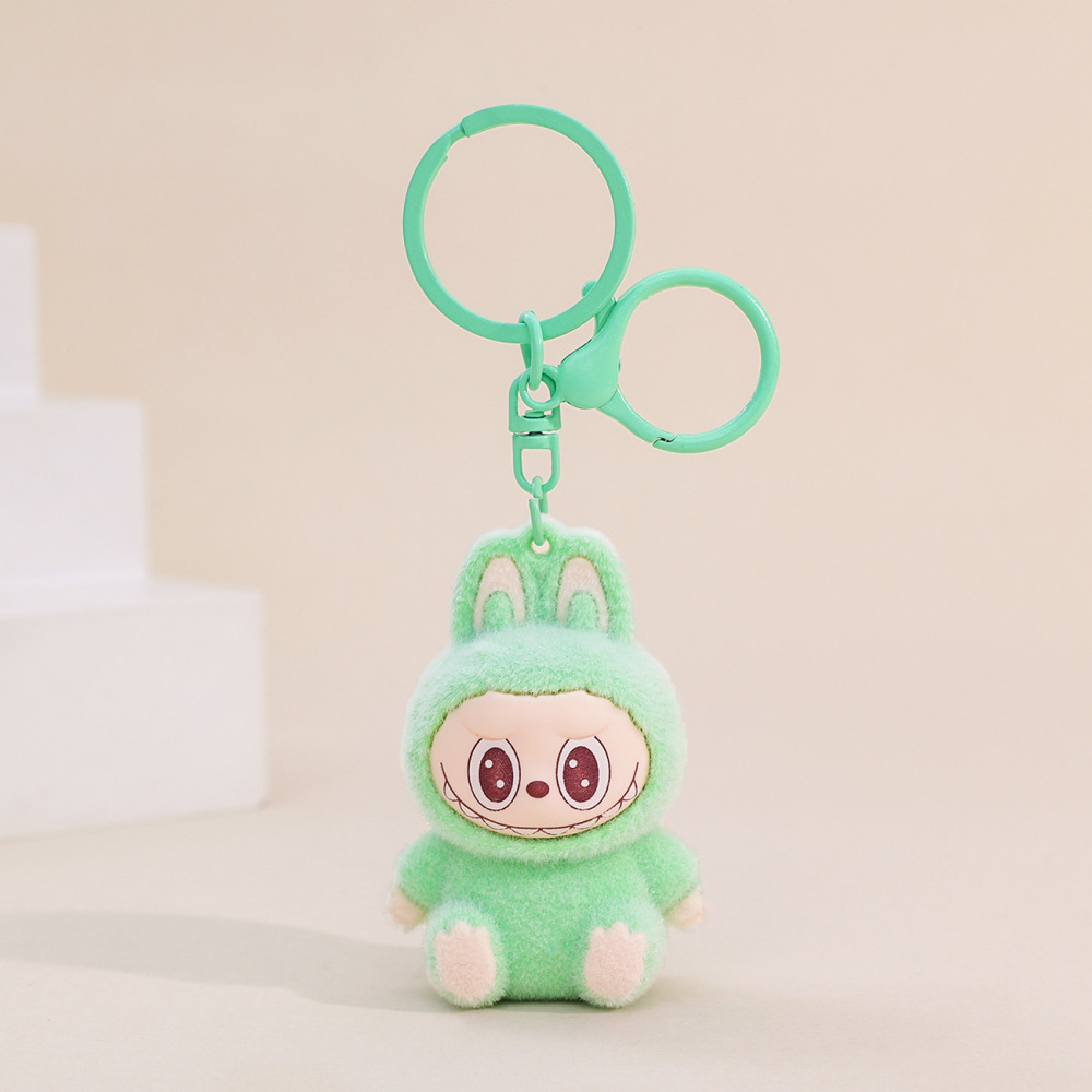 China warehouse labubu keychains Mix Color