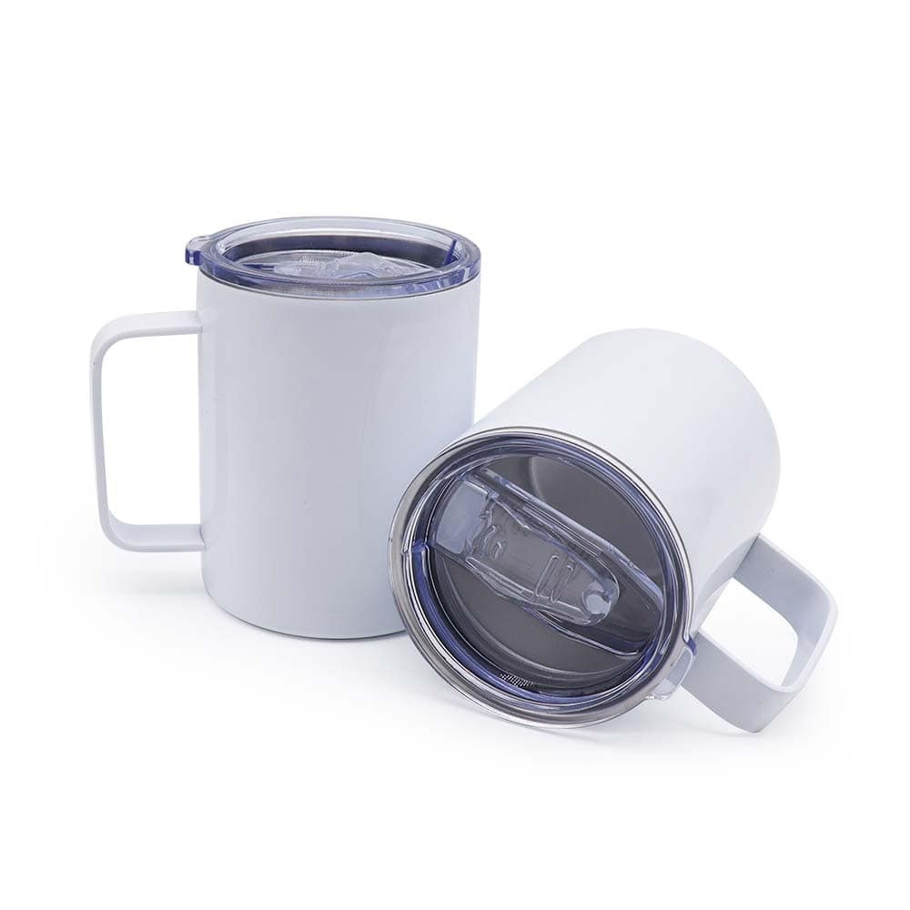 US warehouse 12oz sublimation mug with handle 25pcs/case