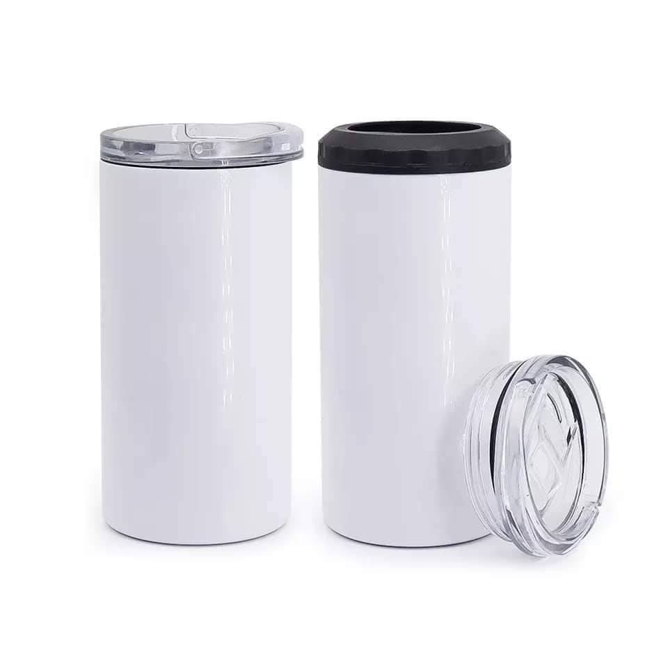 US warehouse 16oz 4 in 1 sublimation can cooler  25pcs/case