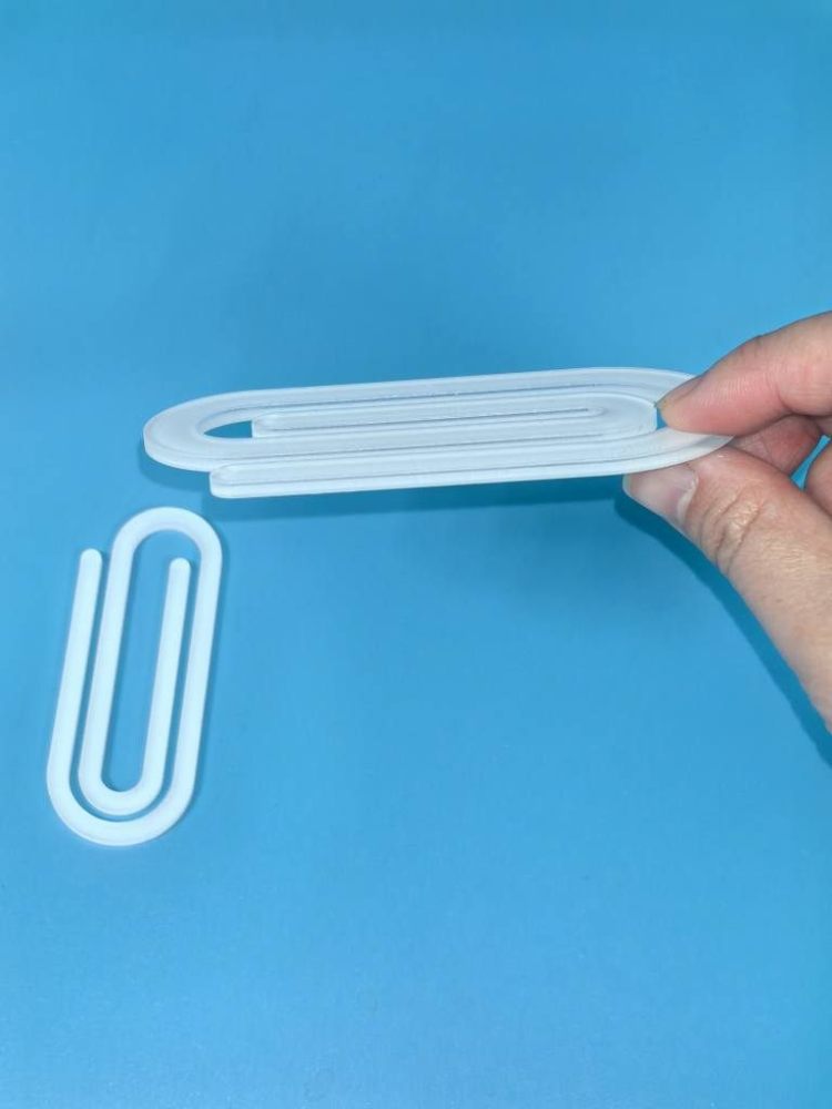 US warehouse sublimation blanks acrylic paper clips 50pcs/case one shape