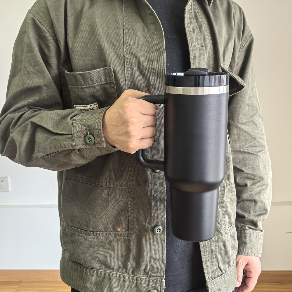 US Warehouse 40oz Generation 2 Tumbler 10 Pack Black