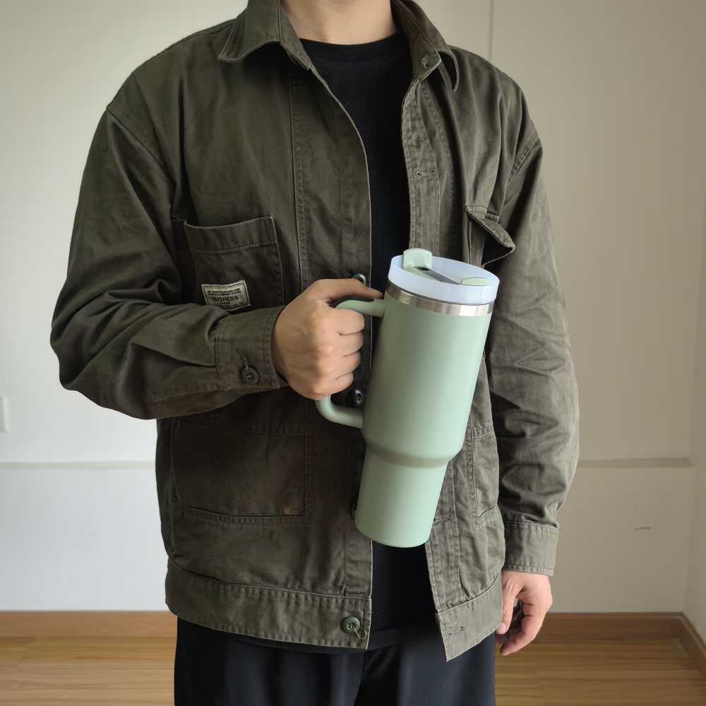 US Warehouse 40oz Generation 2 Tumbler 10 Pack Misty Green