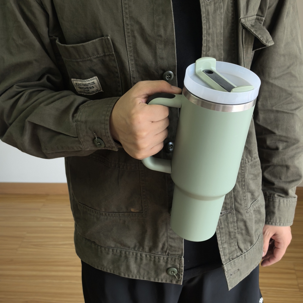 US Warehouse 40oz Generation 2 Tumbler 10 Pack Misty Green