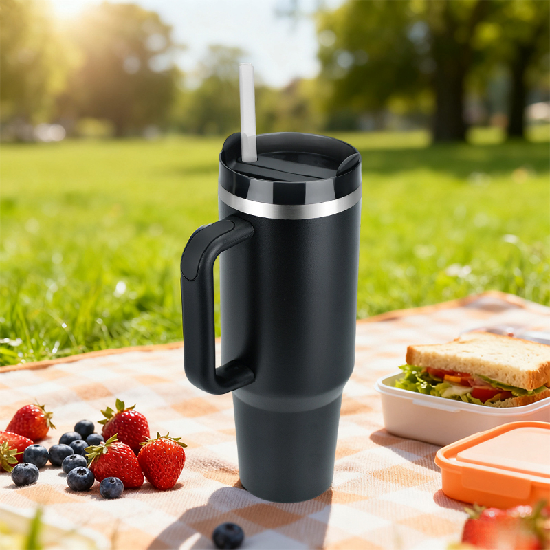 US Warehouse 40oz Generation 2 Tumbler 10 Pack Black